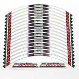 Thick Edge Outer Rim Sticker Stripe Decals Benelli